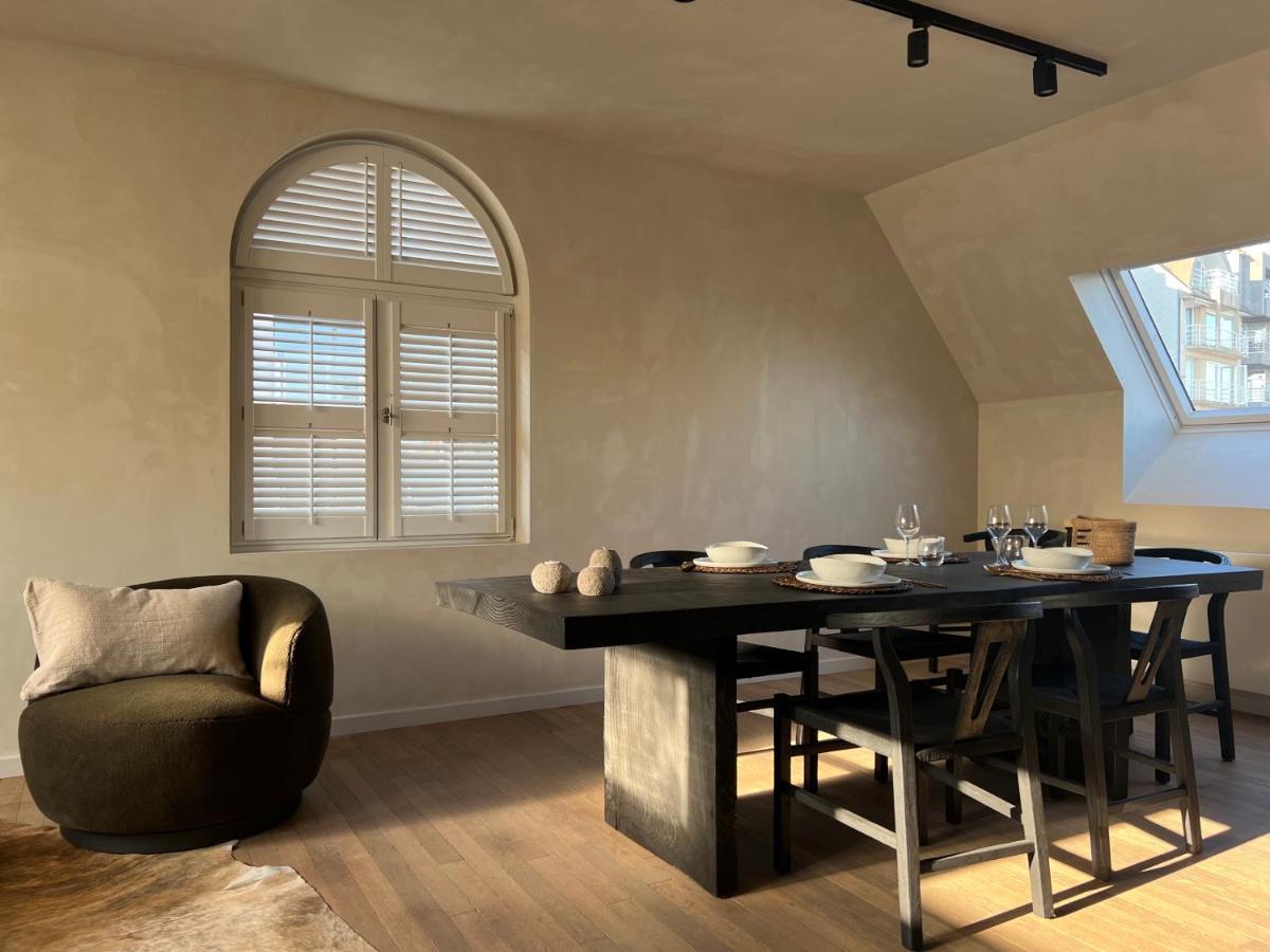 Ferienwohnung Luxe Duplex Met Prive Parking Knokke-Heist Exterior foto