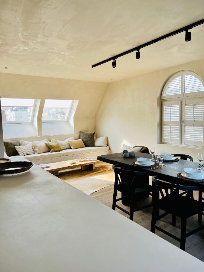 Ferienwohnung Luxe Duplex Met Prive Parking Knokke-Heist Exterior foto